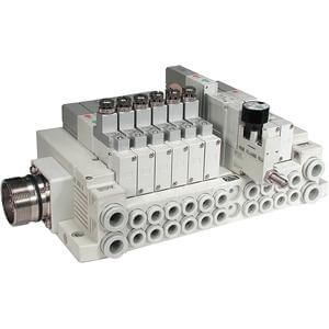 SS5V2-W16C, 2000 Series, Cassette Base Manifold, Circular Connector