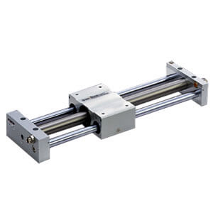 Rodless Cylinder, REAL, Sine, Accelerating &amp; Decelarating, Magnetically Coupled - Ball Bushing