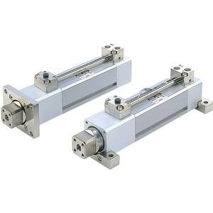 MGZ-R, Double Power Cylinder, Non-rotating, End Lock