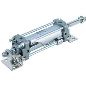 C(D)A2KW, Air Cylinder, Non-Rotating, Double Acting Double Rod
