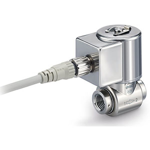 HF3-JSX, NSF61 2-Port Solenoid Valve, 1/8" to 3/8"