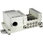 VV5Q21-T, 2000 Series, Base Mounted Manifold, Plug-in, Terminal Box