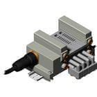VV5Q21-M, 2000 Series, Base Mounted Manifold, Plug-in, Multi-connector