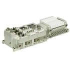 VV5QC11-SD6, 1000 Series, Base Mounted Manifold, Plug-in, Serial Transmission, Fieldbus System (EX600)