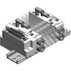 SS5J2, Manifold, D-Sub Connector Kit, Flat Ribbon Cable Kit, PC Wiring