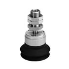 ZP2-TF*HB, Heavy Duty Bellows Pad, Ball Joint, w/Adapter, Vertical Entry