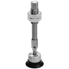 ZP2-XF*H, Heavy Duty Flat w/Rib, Ball Joint Pad w/Buffer, Lateral Vacuum Entry