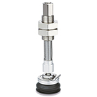 ZP3E-TF, Compact Pad, Vertical Vacuum Inlet w/Ball Joint Buffer